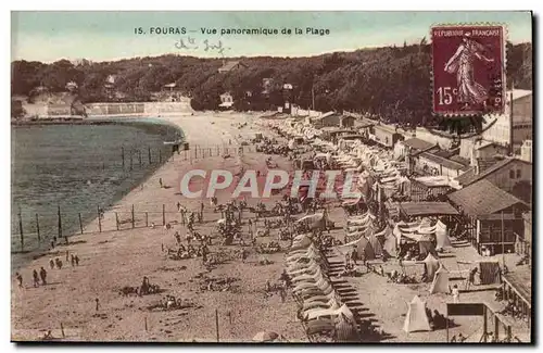 Fouras Cartes postales Vue panoramique de la plage