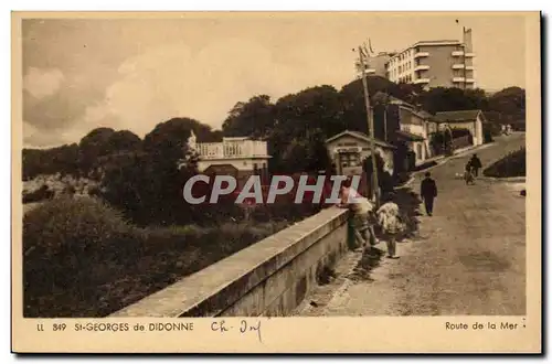 St Georges de Didonne Cartes postales Route de la mer