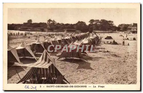 Saitn Georges de Didonne Ansichtskarte AK La plage