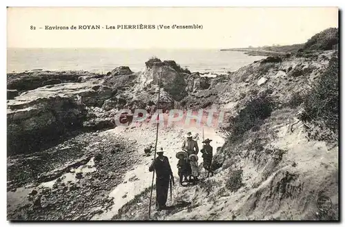 Environs de Royan Ansichtskarte AK Les Pierrieres Vue d&#39ensemble