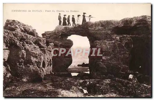 Royan Cartes postales Environs Pont du diable au Bureau