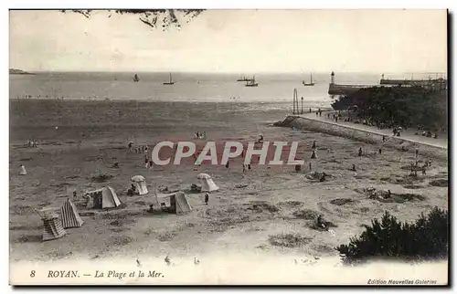 Royan Cartes postales La plage et la mer