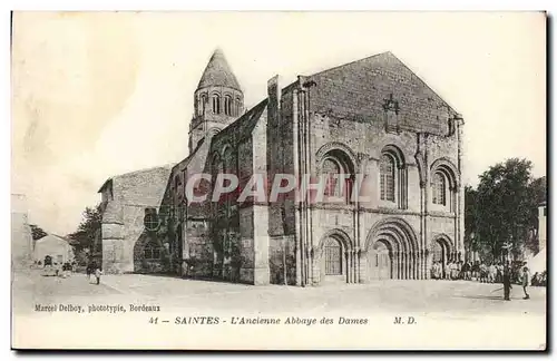 Saintes Cartes postales L&#39ancienne abbaye des DAmes