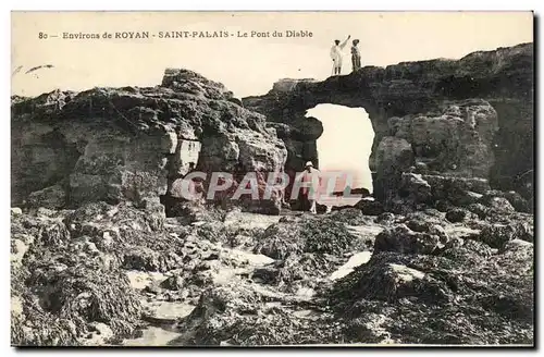 Royan Saint Palais Ansichtskarte AK Le pont du diable