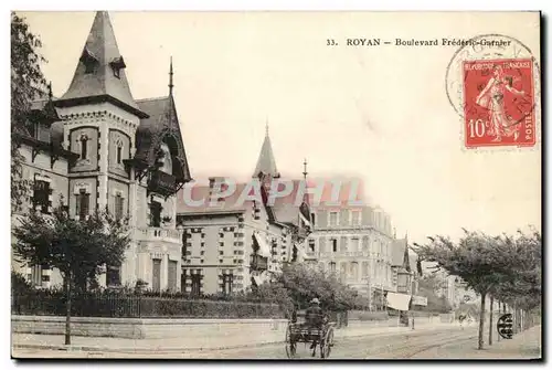 Royan Cartes postales Boulevard Frederic Garnier