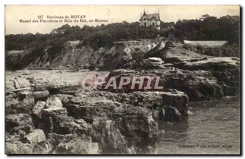 Environs de Royan Ansichtskarte AK Massif des Pierrieres et bois du roi au Bureau