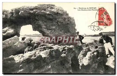 Environs de Royan Ansichtskarte AK Les rochers des Pierrieres