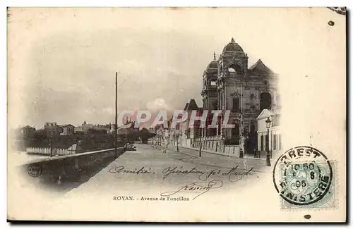 Royan Cartes postales Avenue de Foncillon