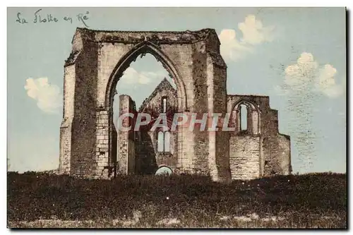 Ile de Re Cartes postales Ruines de l&#39abbaye St Laurent des Chateliers entre la Flotte et Rivedoux