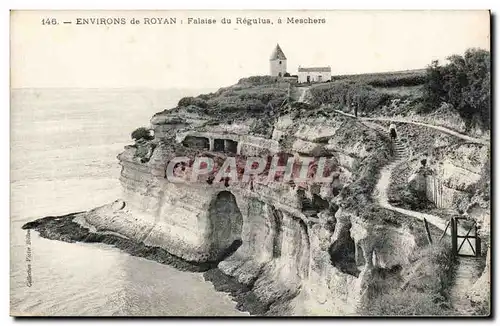 Environs de Royan Cartes postales Falaise du Regulus a MEschers