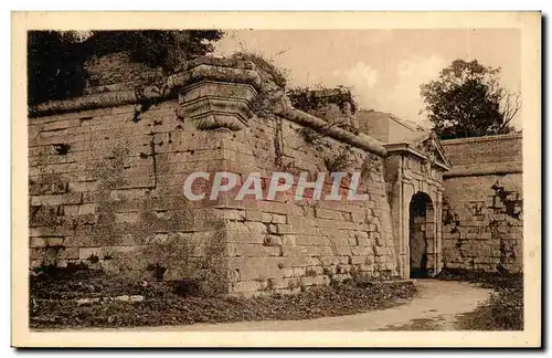 Ansichtskarte AK Ancienne ville forte de Ilies Brouage Porte Royale par l&#39ou rentrait dans Brouage en venant d