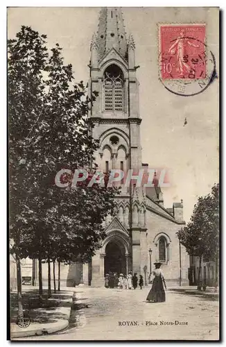 Royan Cartes postales Place Notre DAme