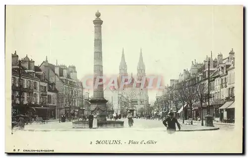 Moulins Cartes postales Pont d&#39allier