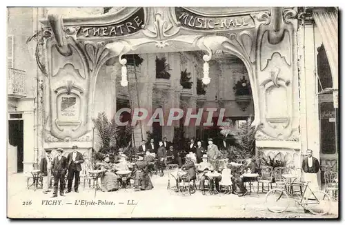 Vichy Cartes postales L&#39eLysee Palace (arts decoratifs Music Hall Theatre)
