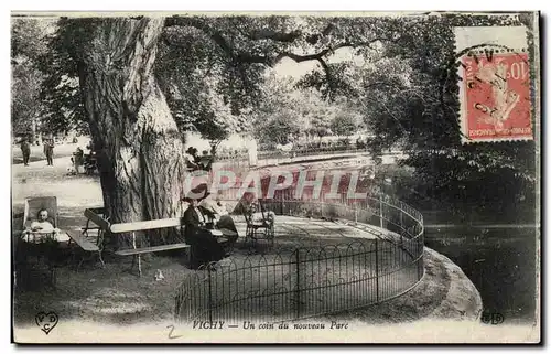 Vichy Cartes postales Un coin du nouveau parc