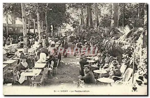 Vichy Cartes postales La restauration