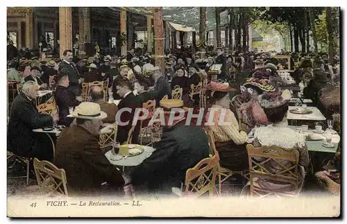 Vichy Cartes postales La Restauration (restaurant)