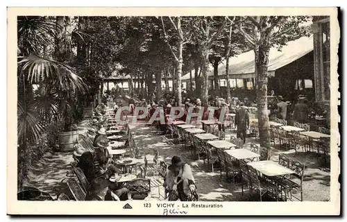 Vichy Cartes postales La restauration