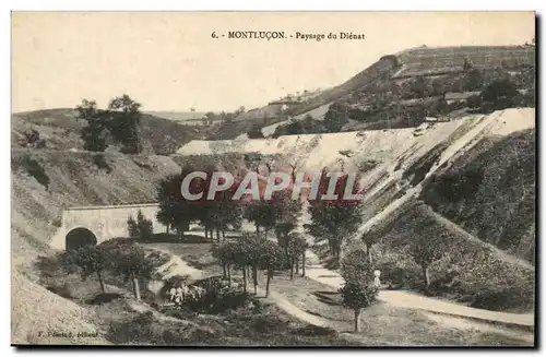 Montlucon Cartes postales Paysage du Dienat