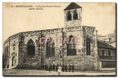 Montlucon Cartes postales L&#39eglise Notre Dame