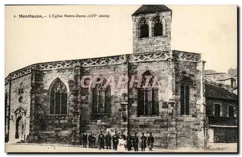 Montlucon Cartes postales Eglise Notre DAme