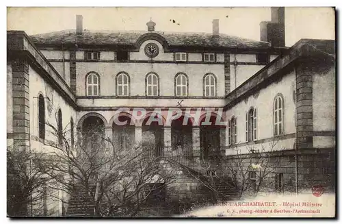 Bourbon l&#39archambault Cartes postales Hopital militaire