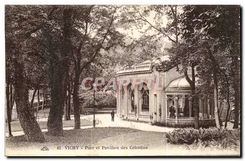 Vichy Cartes postales Parc et pavillon des Celestins