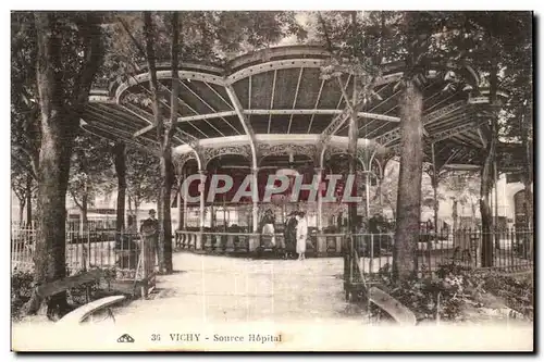 Vichy Cartes postales Source Hopital