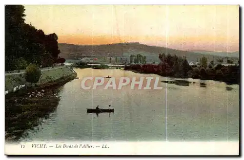 Vichy Cartes postales Les bords de l&#39allier