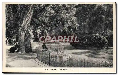 Vichy Cartes postales Le parc