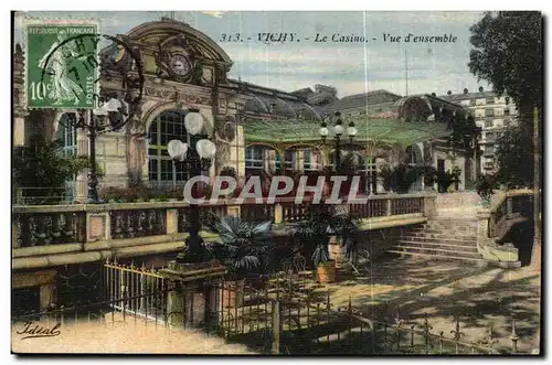 Vichy Cartes postales Le casino Vue d&#39ensemble