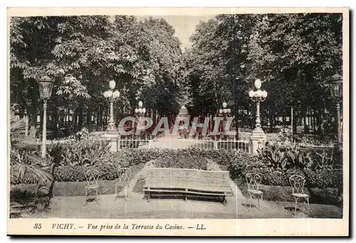 Vichy Ansichtskarte AK Vue prise de la terrasse du casino