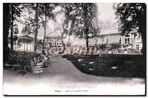 Vichy Cartes postales Parc et source Lardy