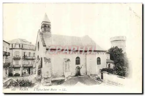 Vichy Cartes postales L&#39eglise Sainte Blaise