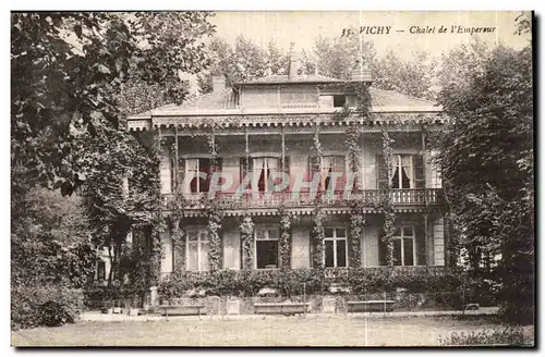 Vichy Ansichtskarte AK Chalet de l&#39empereur Napoleon III