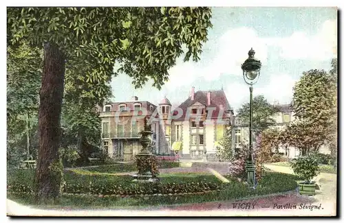 Vichy Cartes postales Pavillon SEvigne