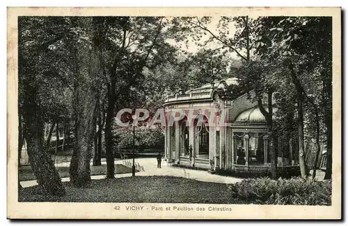 Vichy Cartes postales Parc et pavillon des Celestins