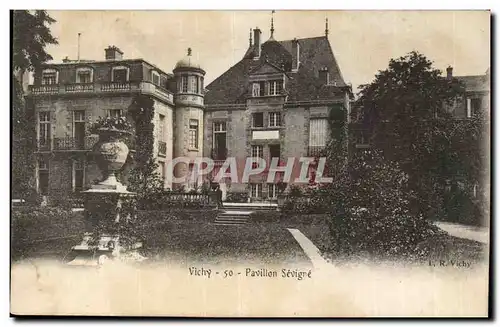 Vichy Cartes postales Le pavillon SEvigne