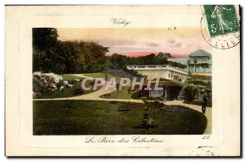 Vichy Cartes postales Le parc des CElestins