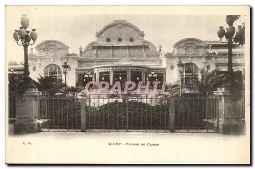 Vichy Cartes postales Facade du casino