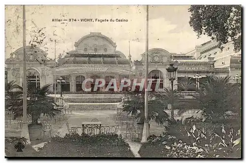 Vichy Cartes postales Facade du casino