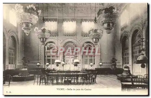 Vichy Ansichtskarte AK Salle de jeux du casino