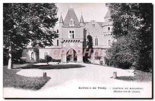 Environs de Vichy Ansichtskarte AK Chateau de Maulmont