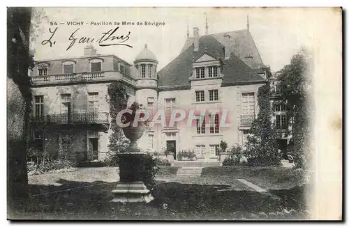 Vichy Cartes postales Upavillon de Mme de SEvigne