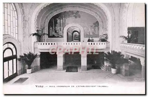 Vichy Ansichtskarte AK Hall promenoir de l&#39etablissement thermal