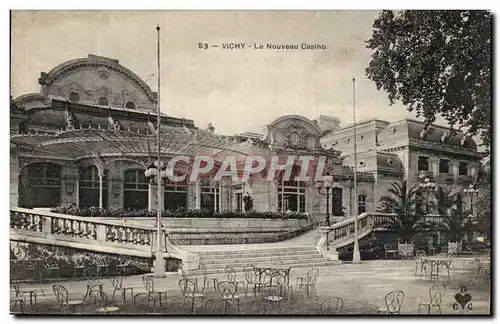 Vichy Cartes postales Le nouveau casino