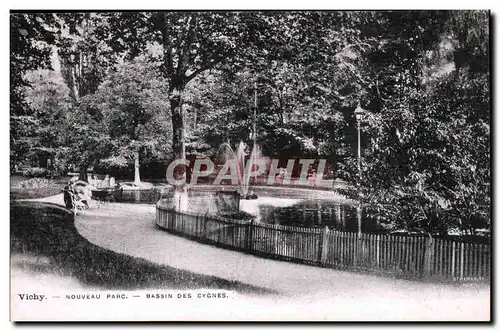 Vichy Ansichtskarte AK Nouveau parc Bassin des cygnes