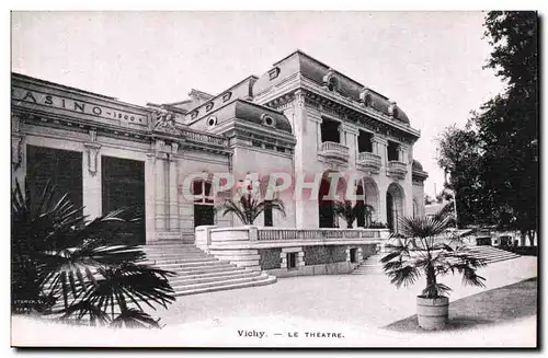 Vichy Cartes postales Le theatre