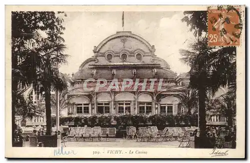 Vichy Cartes postales le casino