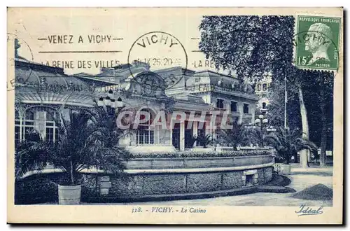 Vichy Cartes postales Le casino